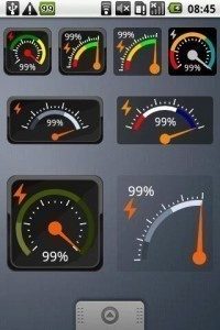 Gauge Battery Widget Gauge Battery Widget