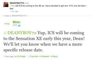 Odpověď HTC, kdy bude ICS pro Sensation XE Odpověď HTC, kdy bude ICS pro Sensation XE