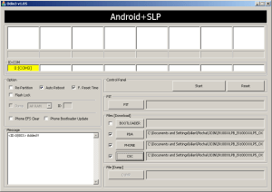 Správné nastavení ODIN pro flash firmware Správné nastavení ODIN pro flash firmware