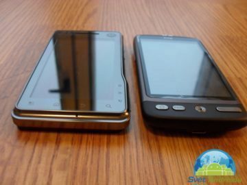 Motorola Milestone XT720 + HTC Desire