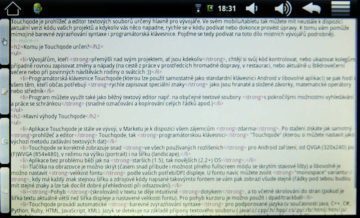 Touchqode na iRobot aPad