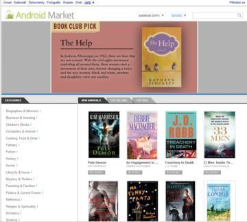 Android Market – Books Android Market – Books