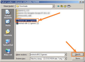 Otevřeme ISO soubor se systémem Android