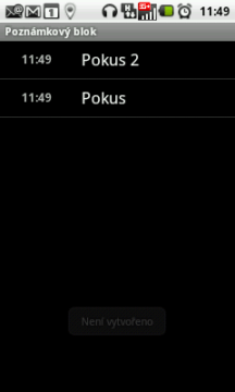 Poznámkový blok je jen jednoduchým zápisníčkem