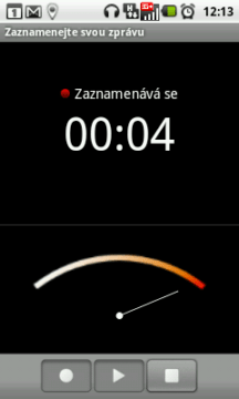 Jednoduchý diktafon