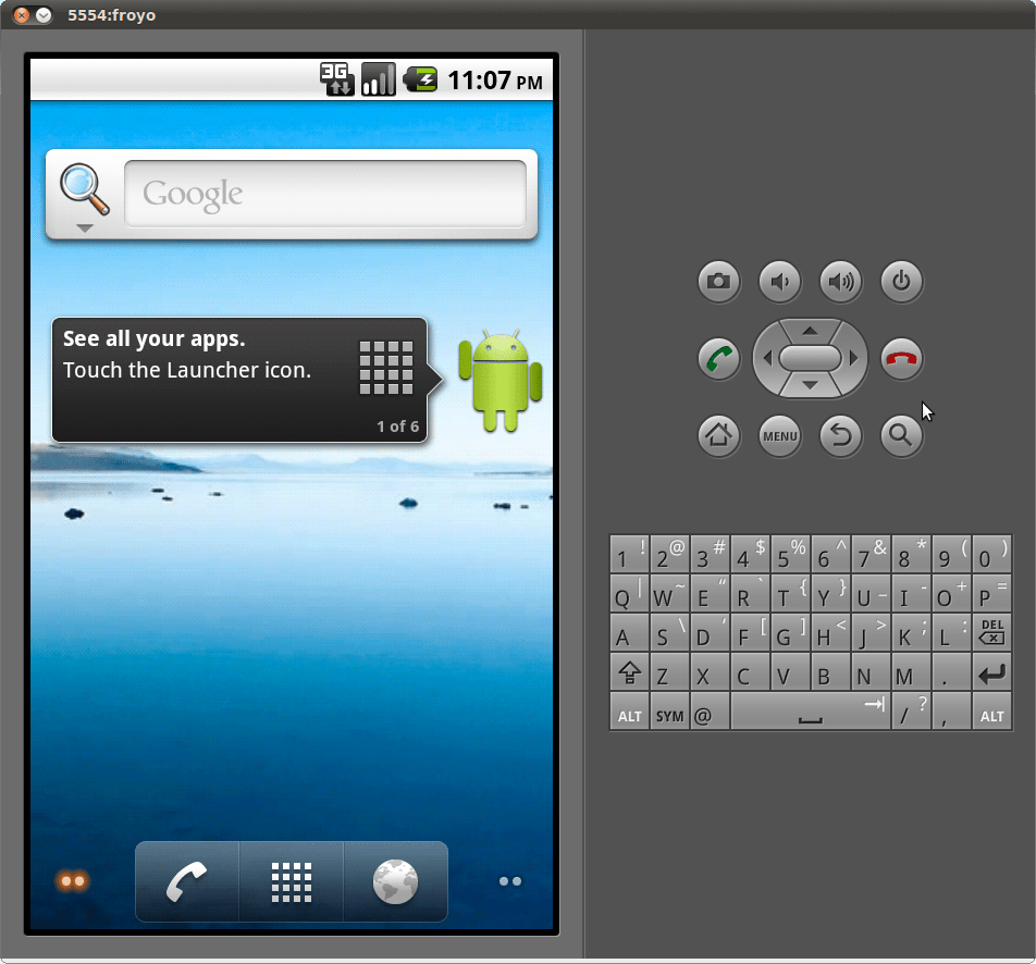 Screenshot-emulator