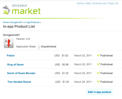 In-App Billing