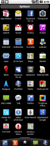 Seznam všech aplikací, které najdete v telefonu