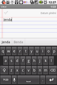 Klávesnice Android je zavedeným standardem