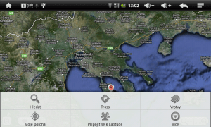 Mapy nabízejí všechny potřebné funkce. Chybí jen lokalizace přes GPS.