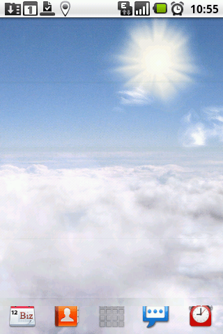 Blue Skies Live Wallpaper