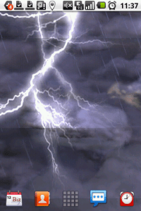 Thunderstorm Live Wallpaper