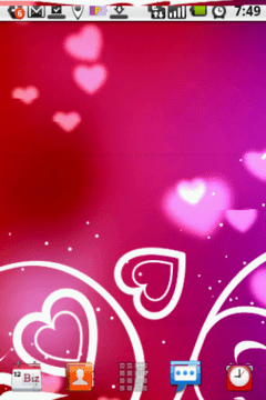 KF Hearts Live Wallpaper