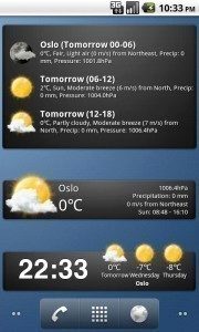 Weather Widgets