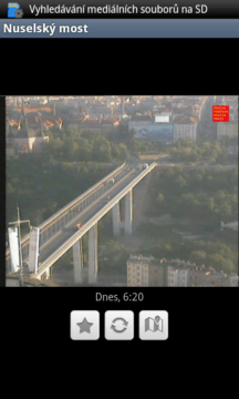 Detailní pohled na Nuselský most