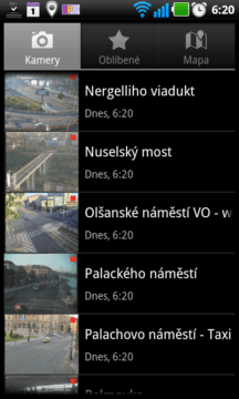 Seznam dopravních kamer