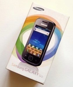 Krabička Samsungu Galaxy Gio