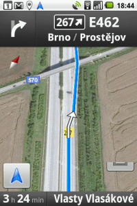 Navigace Google