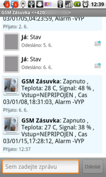 Zprávy jsou zobrazeny jako konverzace Zprávy jsou zobrazeny jako konverzace