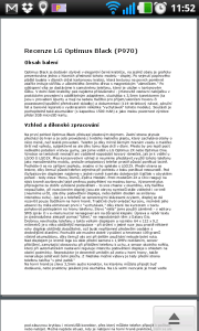 V Polaris Office můžete číst dokumenty DOC, XLS, PPT a PDF.