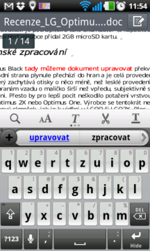 Dokumenty MS Office můžete ale i editovat!