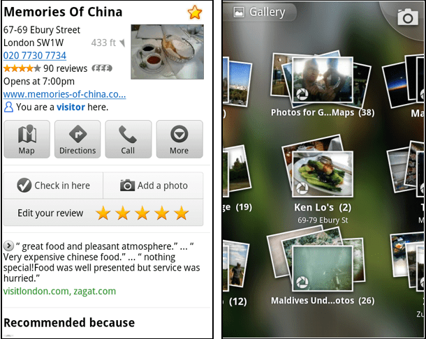 Google Maps 5.8 Google Maps 5.8