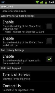 SeekDroid