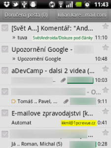 GMail nabízí všechny funkce, které můžete potřebovat