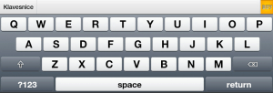 iPhone Keyboard Emulator