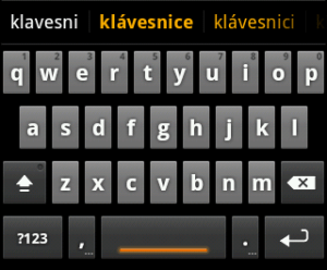 Keyboard from Android 2.3