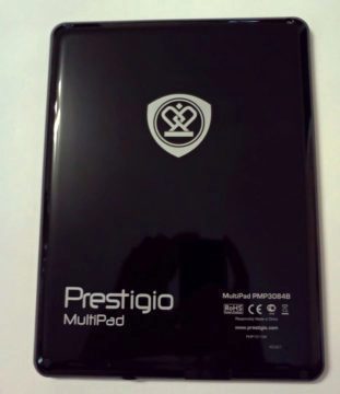 Zadní strana tabletu Prestigio MultiPad 8,4