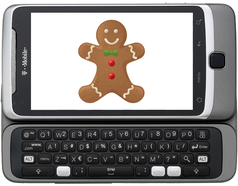tmobile g 2 gingerbread