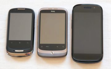 Huawei Ideos X1, HTC Wildfire, Samsung Nexus S