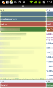 Touch Calendar