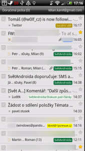 GMail například zvládá práci s barevnými štítky.