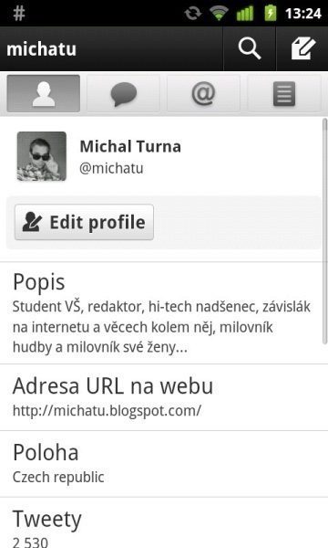 Můj profil Můj profil