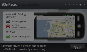 Další funkcí je automatická detekce jízdy