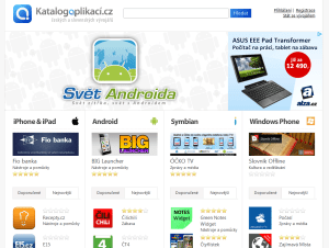 katalog aplikací
