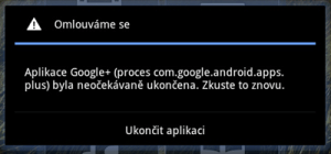 Po provedení systémové aktualizace přestaly fungovat některé dodatečně nainstalované aplikace.