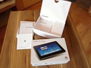 Originální krabice tabletu Huawei