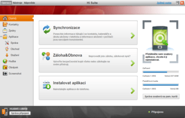 Aplikace Hi Suite