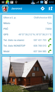 Informace o stanici Horské služby