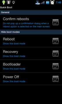 Quick Boot