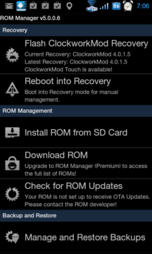 ROM Manager