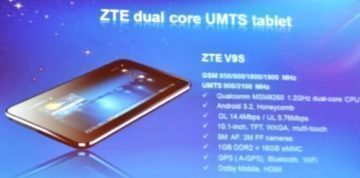 Prezentace tabletu ZTE V9S