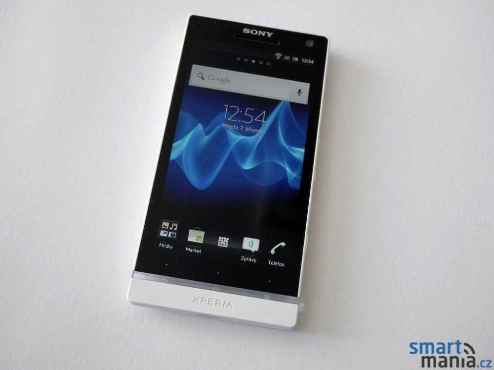 Sony Xperia S front Sony Xperia S front