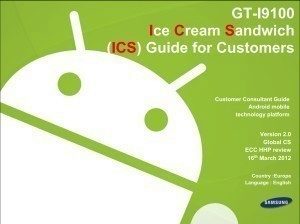 Uživatelská příručka pro majitele Galaxy SII s ICS