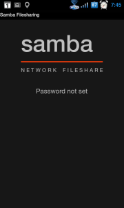 Samba Filesharing