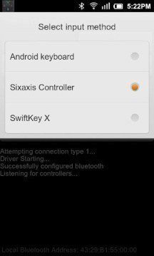 Sixaxis Controller