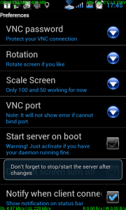 droid VNC server BETA